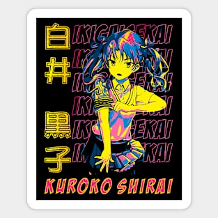 Kuroko Shirai Pop Art | IKIGAISEKAI V4 Magnet